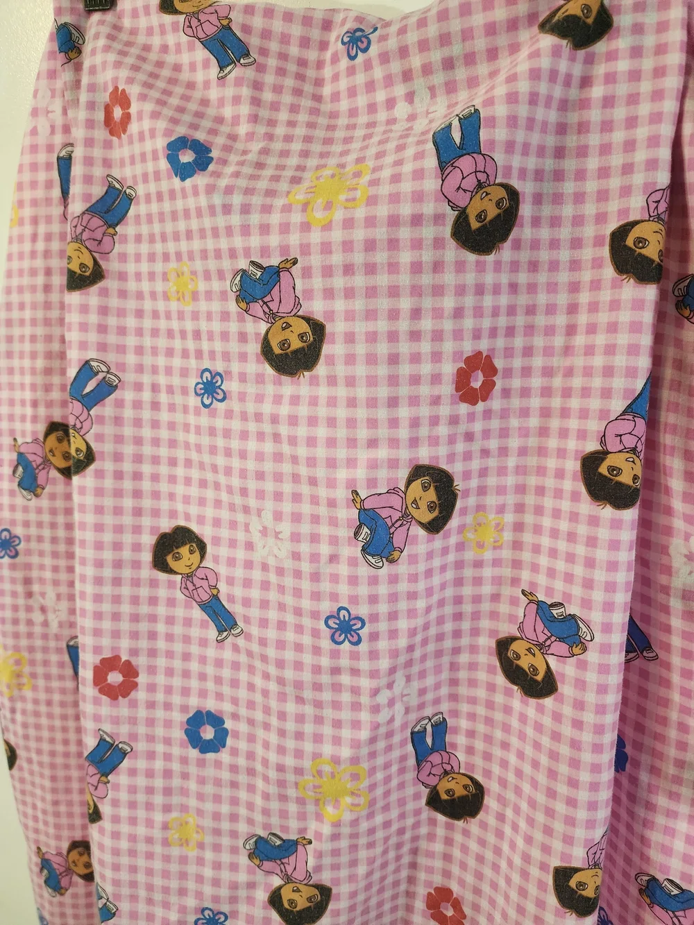 Dora The Explorer Fitted Crib/Toddler Bedsheet